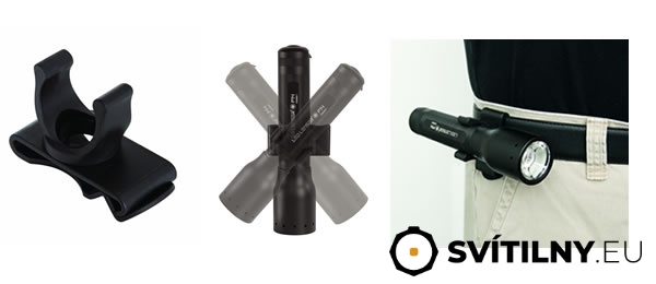 Klip pro uchycení svítilen LED Lenser P7 a T7 na opasek