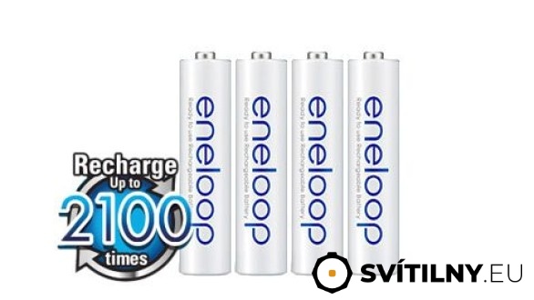Panasonic Eneloop AAA NiMH 4ks 2100 cyklů
