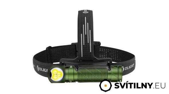 Nabíjecí čelovka Olight Perun 3 - zelená