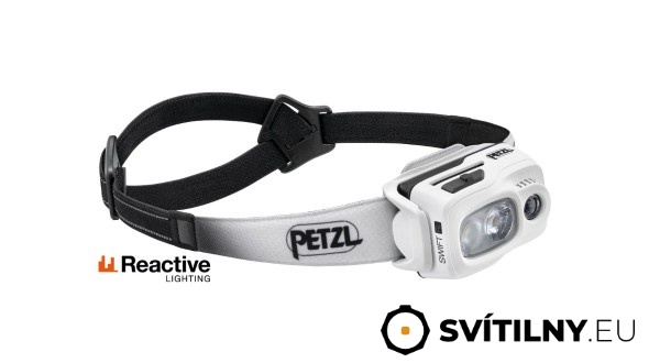 Nabíjecí čelovka Petzl Swift RL 2023 - bílá