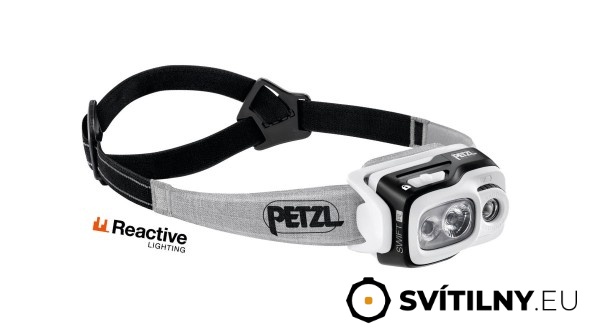 Nabíjecí čelovka Petzl Swift RL - černá