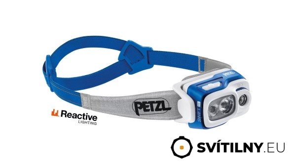 Nabíjecí čelovka Petzl Swift RL - modrá