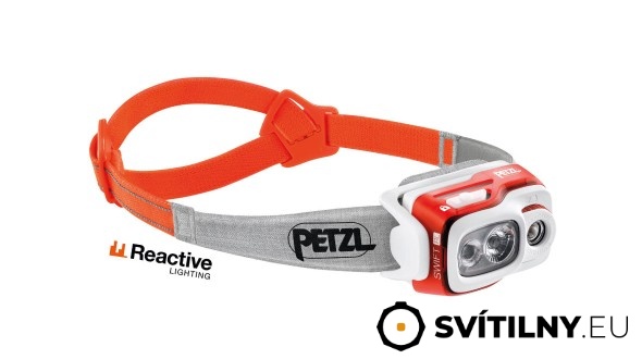 Nabíjecí čelovka Petzl Swift RL - oranžová