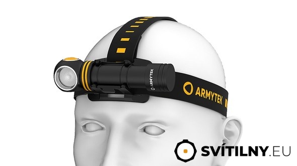 Čelovka Armytek Elf C2 USB-C Warm (teplý odstín)