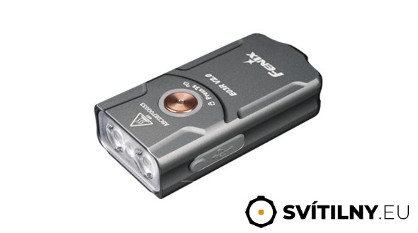 Nabíjecí baterka Fenix E03R V2.0 šedá