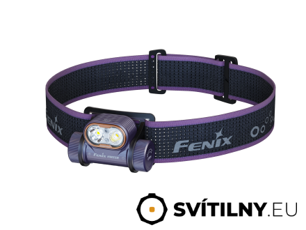 Nabíjecí čelovka Fenix HM55R - tmavě fialová