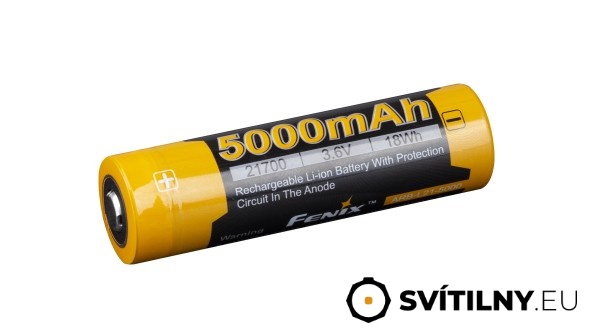 Dobíjecí baterie Fenix 21700 5000 mAh (Li-Ion)