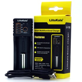 USB nabíječka LiitoKala Lii-100 (Li-Ion, NiMH, Lifepo4)