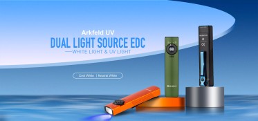 Svítilna Olight Arkfeld UV černá