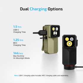Olight Oclip 2 Ultra - černá