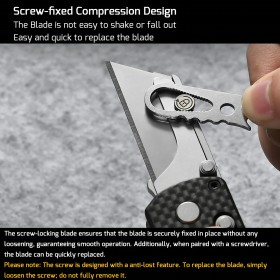 Oknife U1 Pro Carbon Fiber Overlay