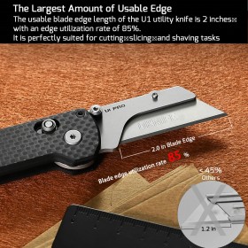 Oknife U1 Pro Carbon Fiber Overlay