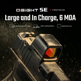 Olight Osight SE Red 6 MOA Dot