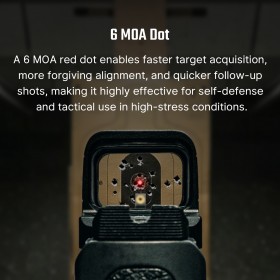 Olight Osight SE Red 6 MOA Dot