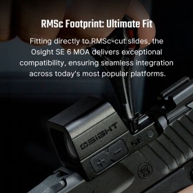 Olight Osight SE Red 6 MOA Dot