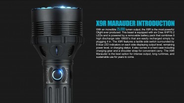 Vyhledávací svítilna Olight X9R Marauder