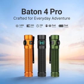 Olight Baton 4 Pro - černá
