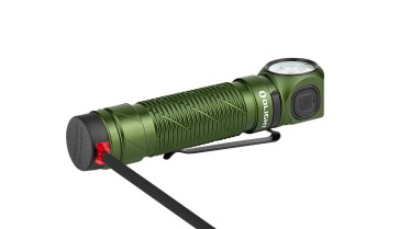 Nabíjecí čelovka Olight Perun 3 - zelená