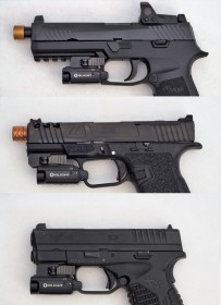 Zbraňová svítilna Olight PL-MINI 2 Valkyrie (černá)