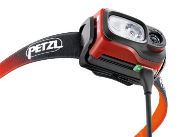 Nabíjecí čelovka Petzl Swift RL 2023 - oranžová