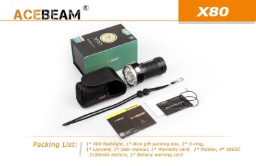 Multifunkční svítilna AceBeam X80