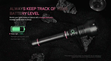 Potápěčská svítilna Acebeam D30