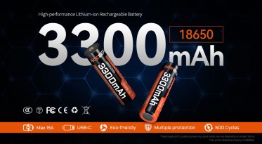 AceBeam USB-C 18650 3300mAh