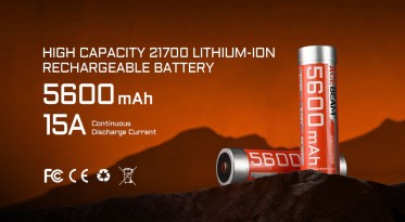 Akumulátor AceBeam 21700 5600mAh (Li-Ion)