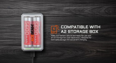 Akumulátor AceBeam 21700 5600mAh (Li-Ion)