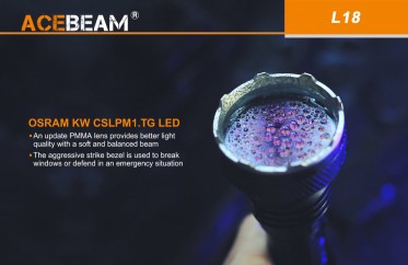 Lovecká svítilna AceBeam L18