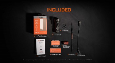 Svítilna AceBeam E10 2.0 - černá