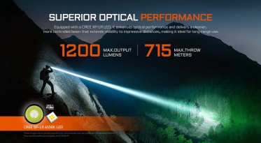 Svítilna AceBeam E10 2.0 - černá