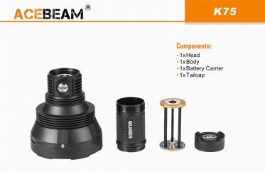 AceBeam K75 - sleva testovací kus