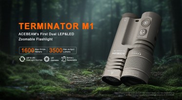 AceBeam Terminator M1 Nichia CRI90+ - desert