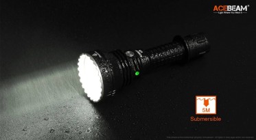 Lovecká svítilna AceBeam L19 (zelené světlo)