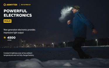 Armytek Elf C2 Max LR USB-C PCB White