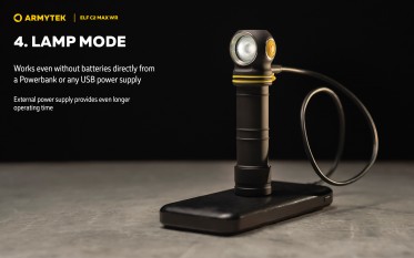 Armytek Elf C2 Max WR USB-C PCB Warm