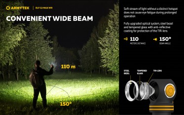 Armytek Elf C2 Max WR USB-C PCB Warm