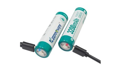 Keeppower USB-C 18650 3200 mAh (Li-Ion)