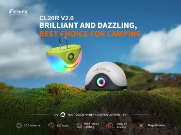 Nabíjecí lucerna Fenix CL20R V2.0 - zelená