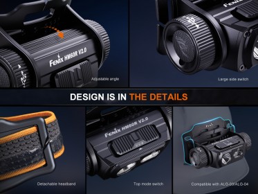 Nabíjecí čelovka Fenix HM60R V2.0