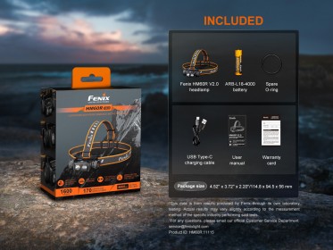 Nabíjecí čelovka Fenix HM60R V2.0