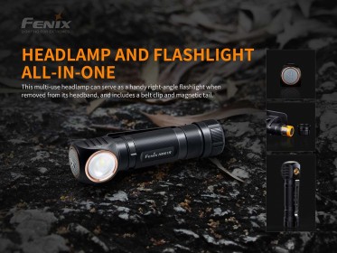 Nabíjecí čelovka Fenix HM61R Amber