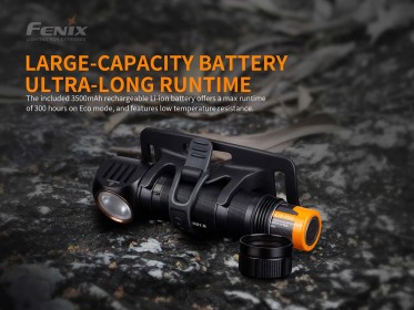 Nabíjecí čelovka Fenix HM61R Amber