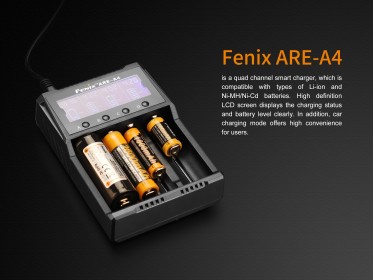 Nabíječka Fenix ARE-A4 (Li-ion, NiMH)