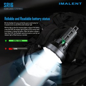 Imalent SR16 55 000 lumenů