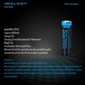 Akumulátor pro Imalent MS03