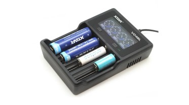 Čtyřkanálová USB nabíječka VC4SL (Li-ion a NiMH)