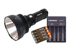 Vyhledávací svítilna AceBeam K75 + nabíjecí sada