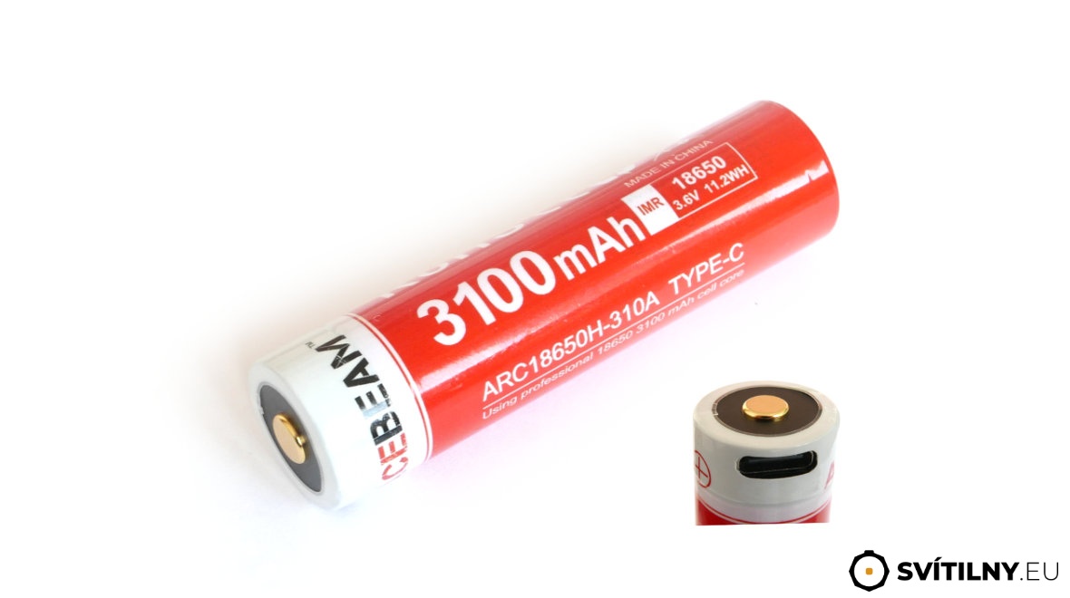 Acebeam 25A 18650 Battery - 2900mAh